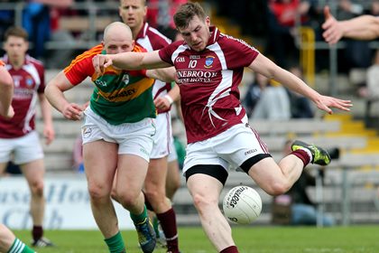 Kieran Martin fires to the net for Westmeath's second goal.<br />©INPHO/Lorraine O'Sullivan.